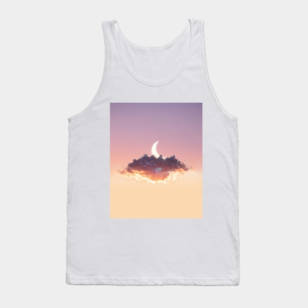 Up there with you Tank Top by klajdmurataj